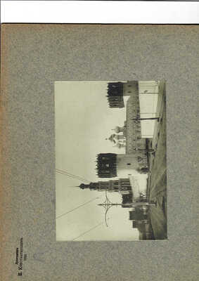 17 фотографий архитектурных деталей. Архитектор Е. Константинович. СПб., [нач. XX в.]